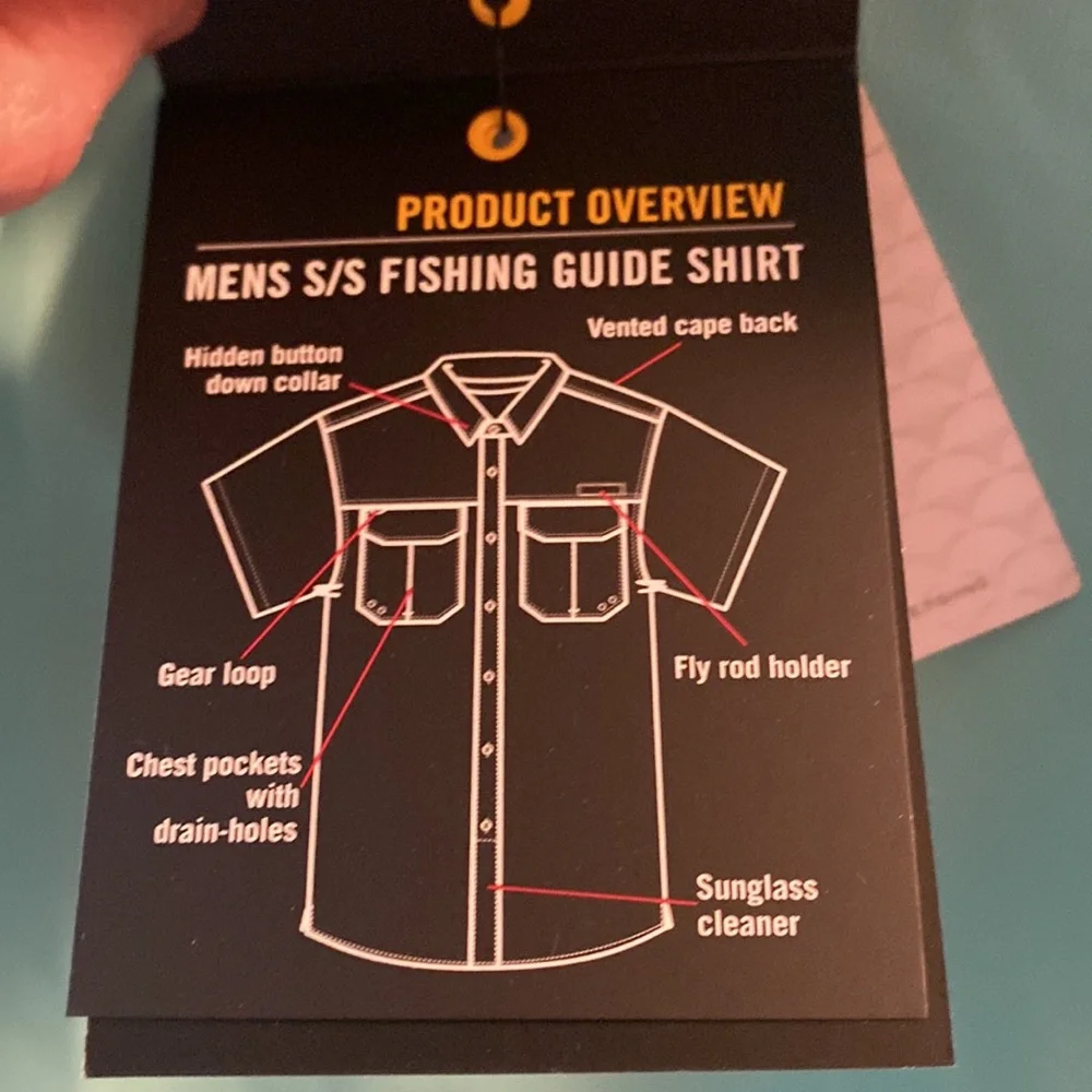 NWT Realtree Mens Short Sleeve Fishing Guide Shirt - Picture 9 of 9